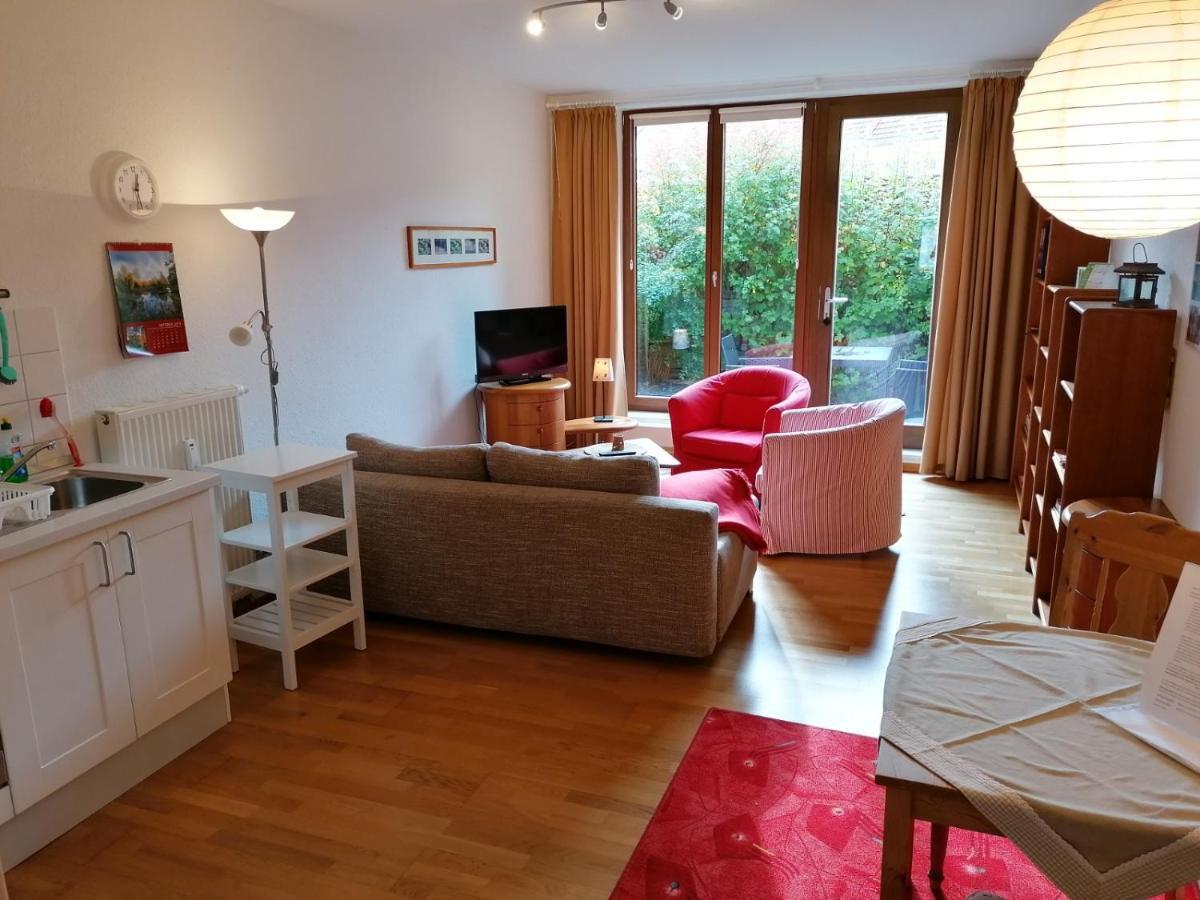 Korner 1 Mit Terrasse & Parkplatz - Abc27 By Abcwismar Appartamento Esterno foto